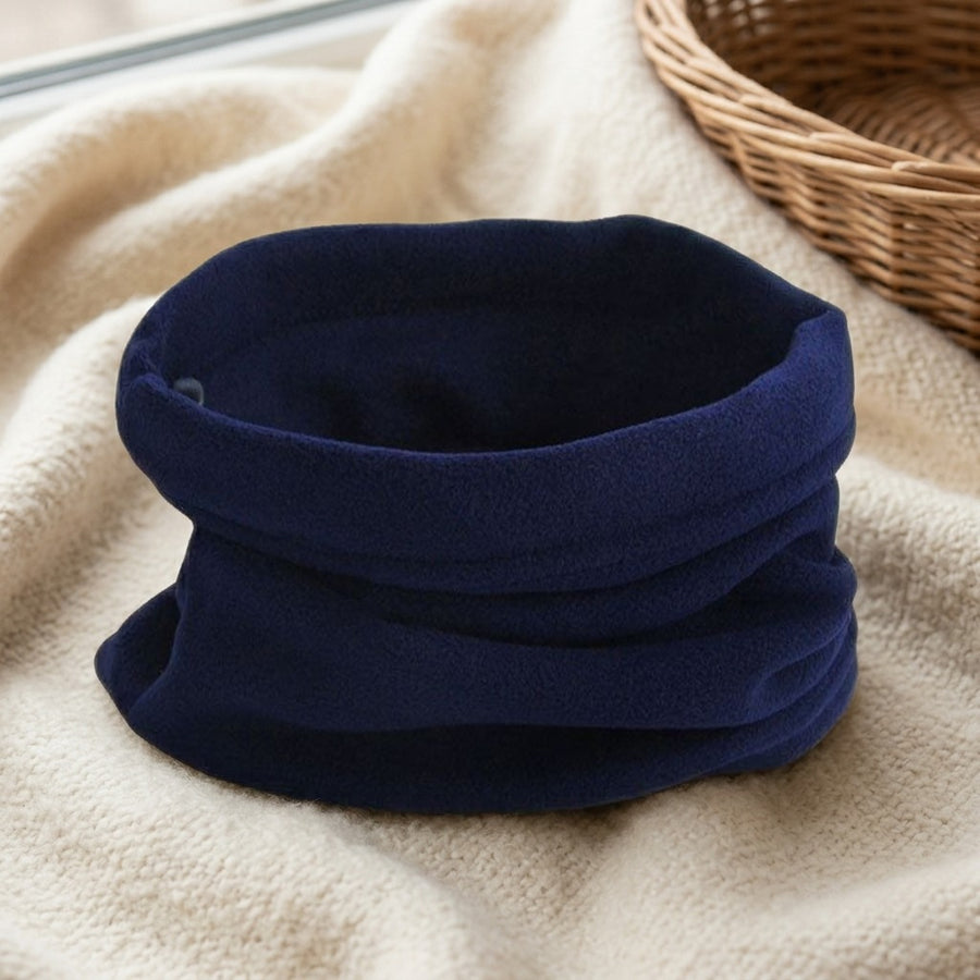 Tour de Cou Polaire Tout Doux – Bleu marine