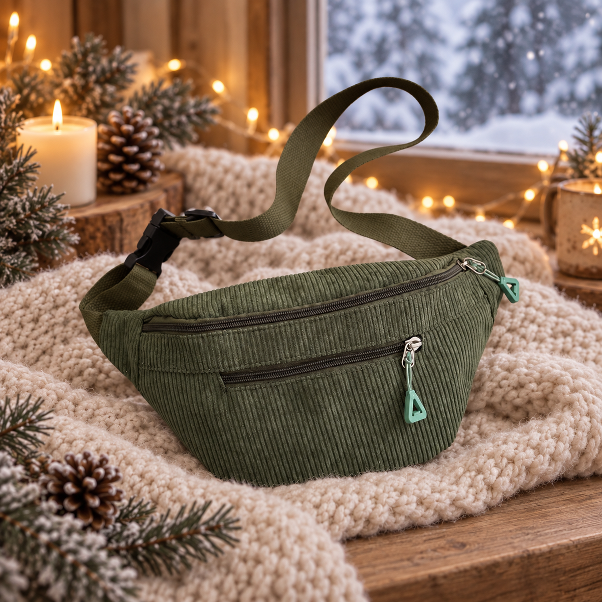 Sac Banane Velours