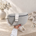 Sac banane velours côtelé