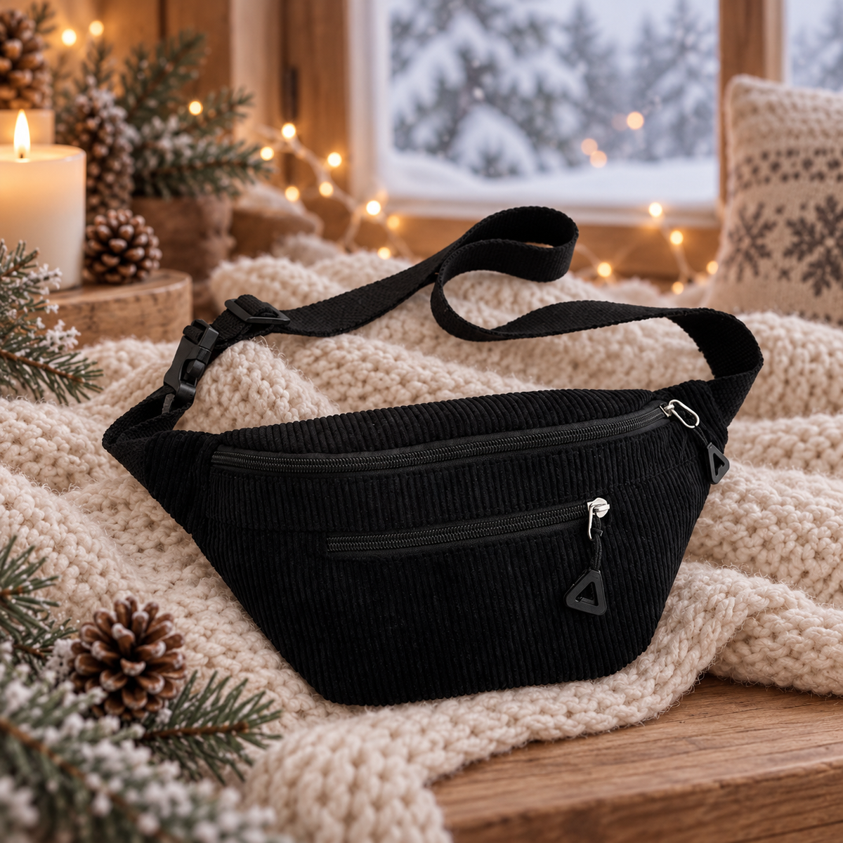 Sac Banane Velours