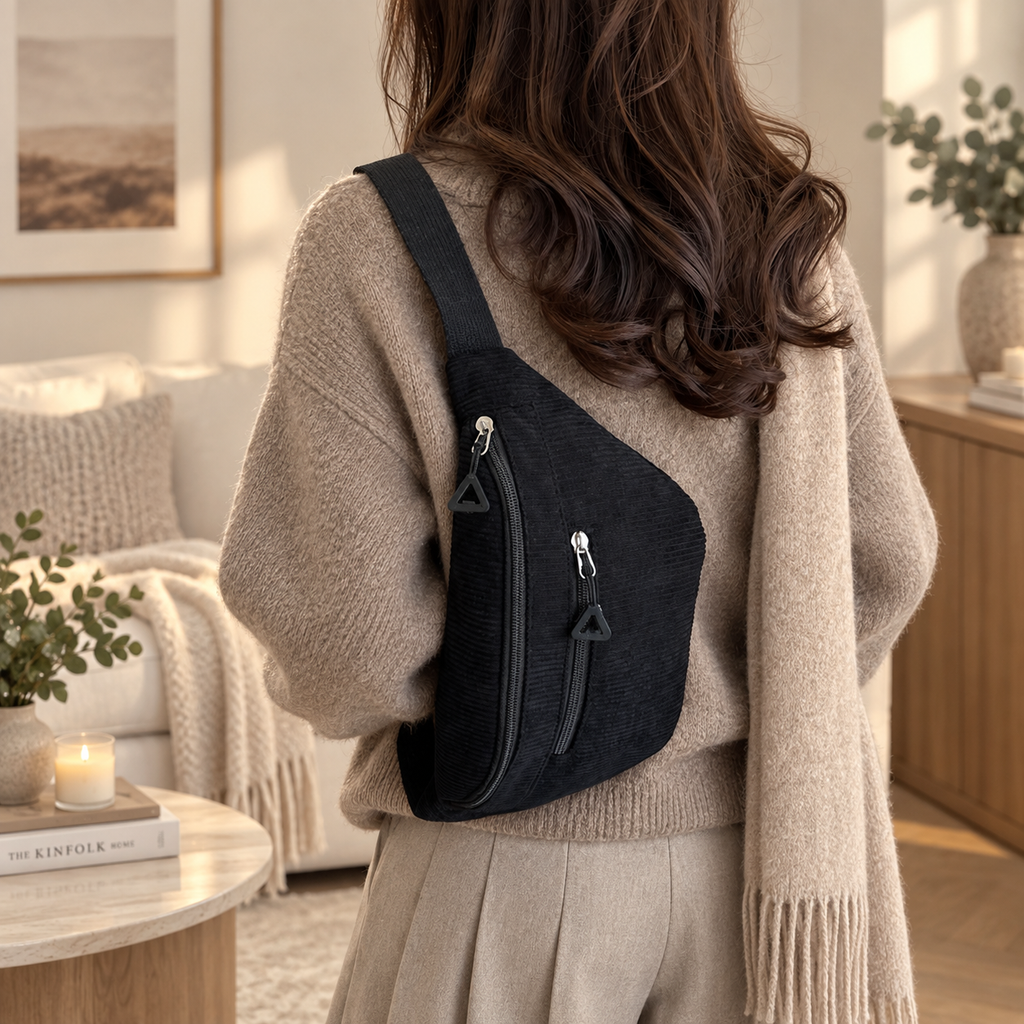Sac Banane Velours