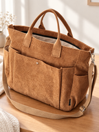 Sac Velours Côtelé