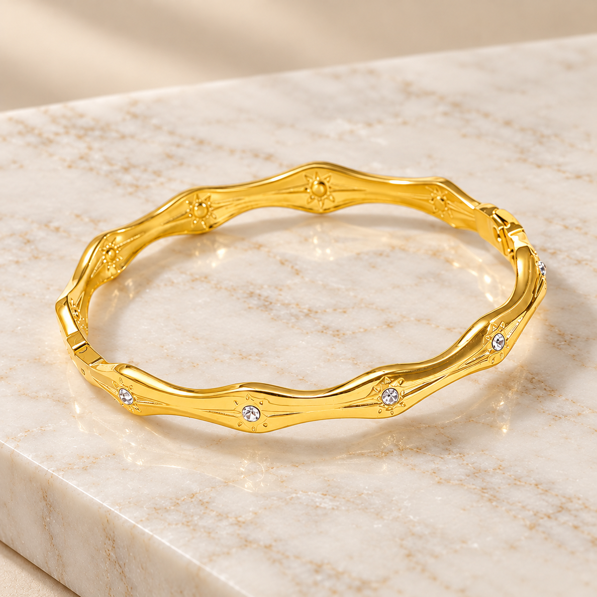 Jonc Branche et strass