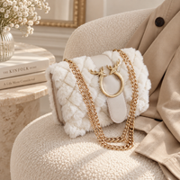 Sac Teddy Chaîne dorée