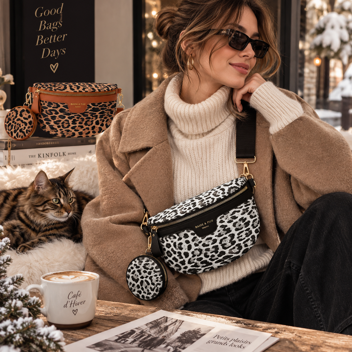 Sac banane Léopard Chic
