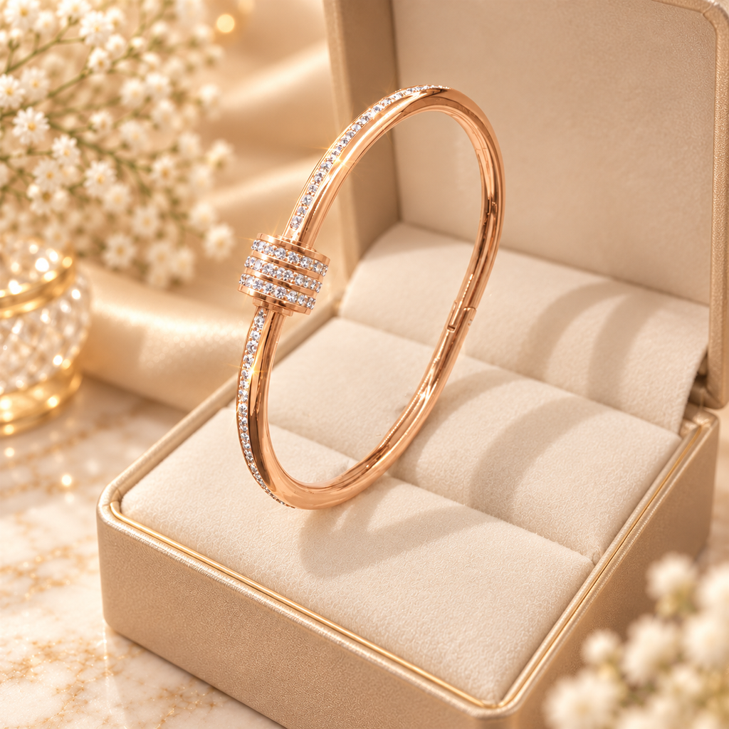 Jonc strass Fermoir bijou