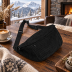 Sac Banane Velours Côtelé