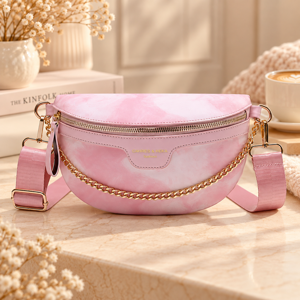 Sac Banane Effet Marbré