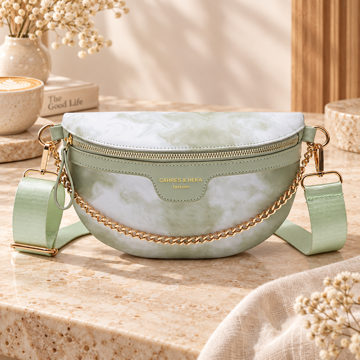 Sac Banane Effet Marbré