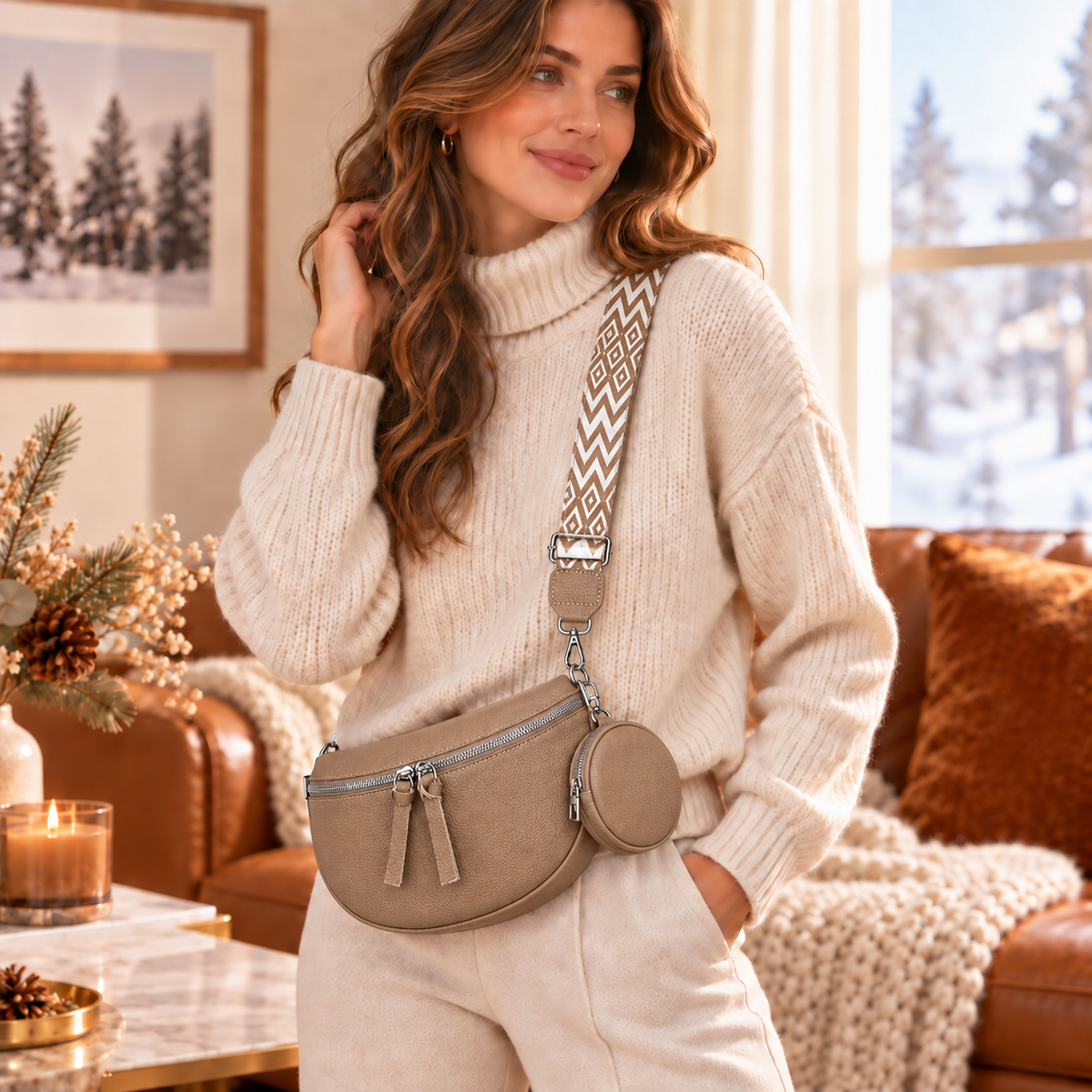 Sac Banane en Cuir