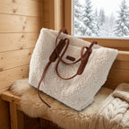 Cabas Teddy Grande Contenance Blanc – Brin de Charme