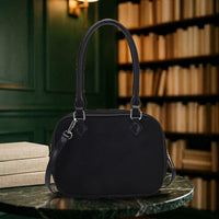 Sac Dôme Effet Daim Noir – Brin de Charme