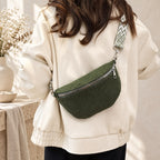 Sac banane velours côtelé